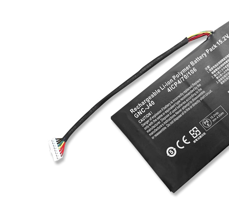 Batterie Gigabyte 916TA013F GNC-J40 P34W v3 P34W v5 61,25 Wh