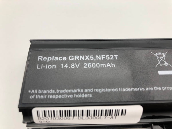 GRNX5 NF52T 14.8V 2600mAh battery for Dell Vostro 3300 3300n 3350