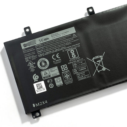 H5H20 56Wh Battery For Dell XPS 15 2017 9560 9550 Precision 5520 5D91C - Store Shoppe