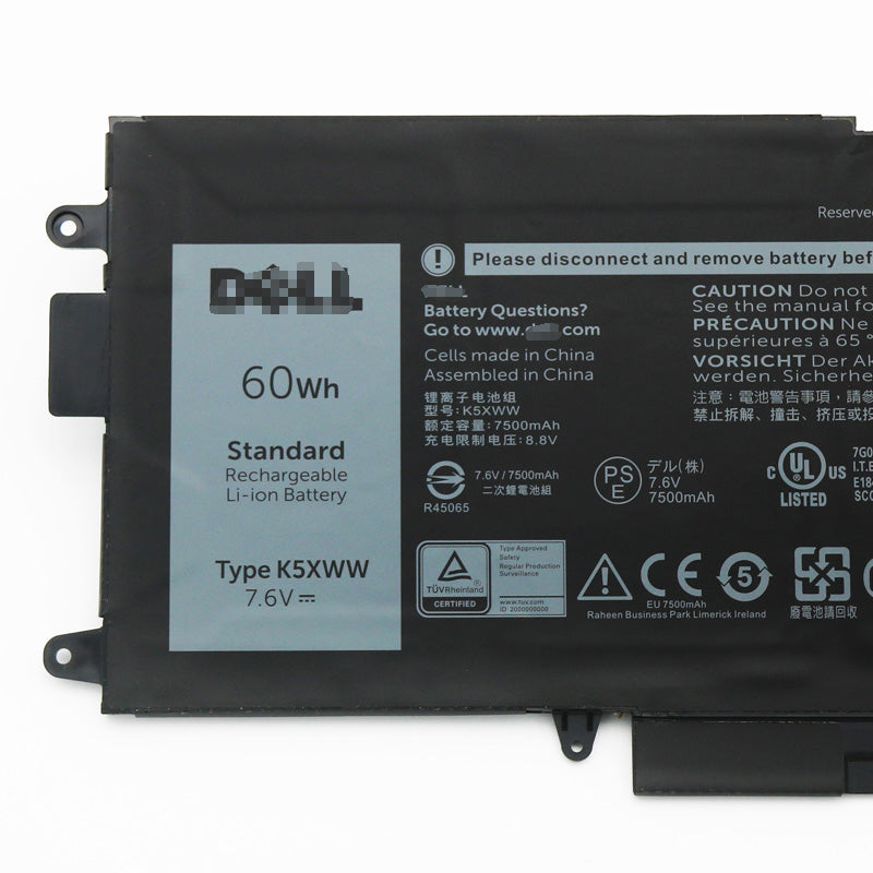 K5XWW 60Wh Battery For Dell Latitude 7390 2-in-1 L3180 5289 - Store Shoppe