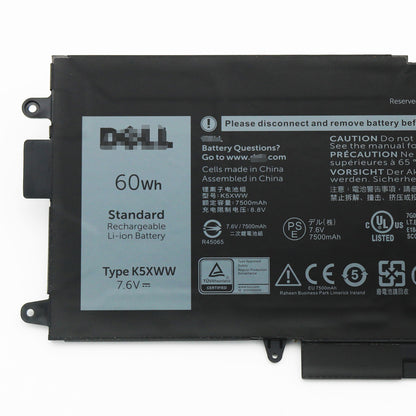 K5XWW 60Wh Battery For Dell Latitude 7390 2-in-1 L3180 5289 - Store Shoppe