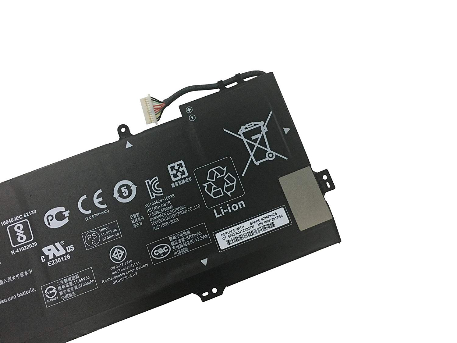 Hp KB06XL HSTNN-DB7R 902401-2C1 902499-855 x360 15-bl050sa battery - Store Shoppe