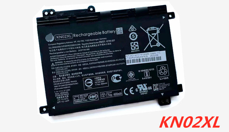 Hp KN02XL 916365-421 HSTNN-UB7F TPN-W124 37.2Wh Laptop Battery - Store Shoppe