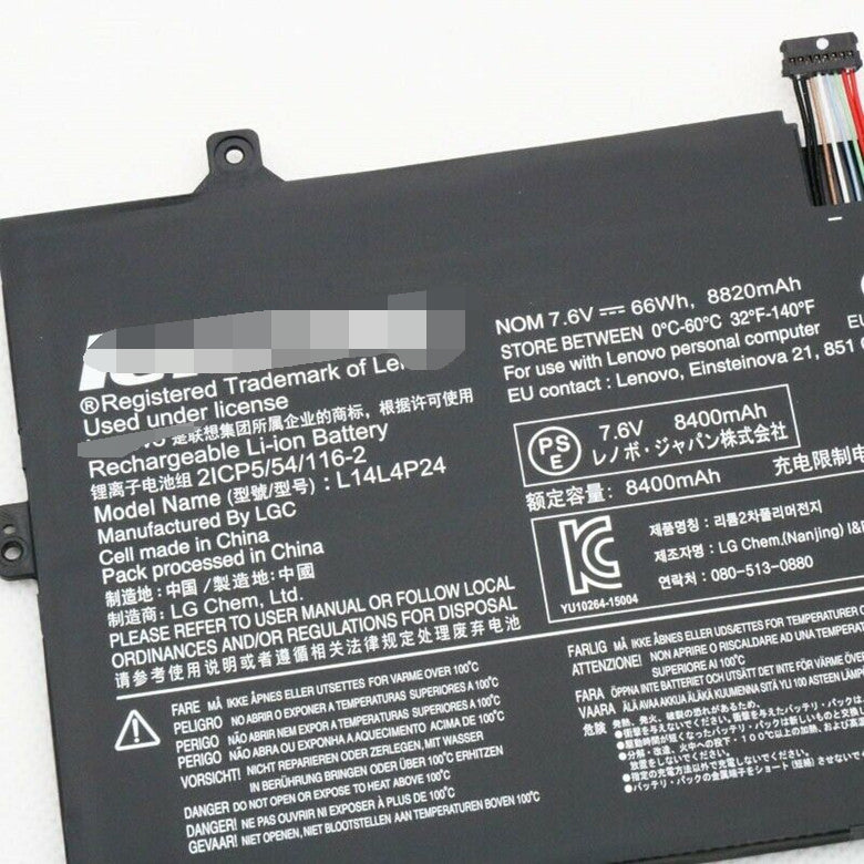 Lenovo L14M4P24 L14L4P24 Yoga 900 900-13ISK 13ISK2 laptop battery - Store Shoppe