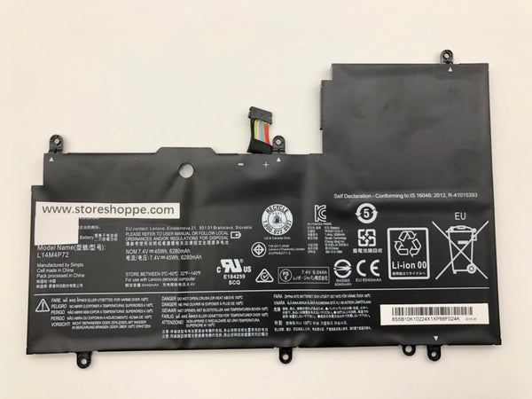 L14M4P72 L14S4P72 45Wh battery for Lenovo Yoga3 14 700-14ISK Series