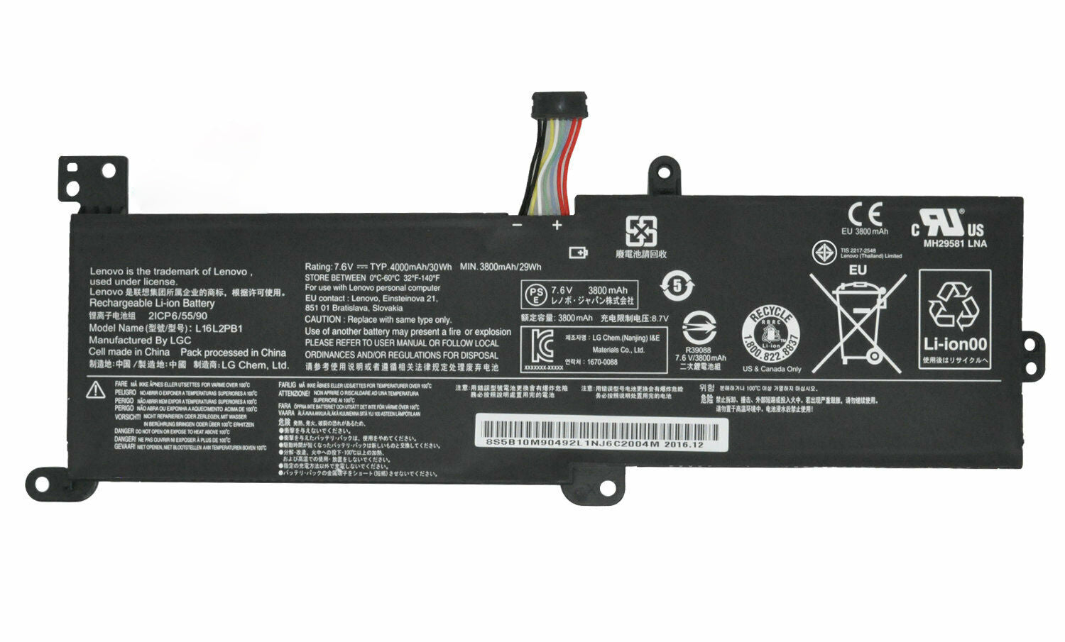 Lenovo L16L2PB2 L16L2PB3 L16M2PB2 L16S2PB2 IdeaPad 320-15AST Battery - Store Shoppe