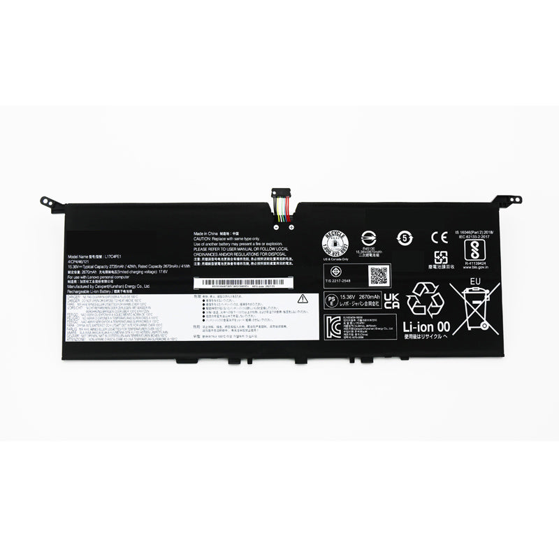 Lenovo L17C4PE1 L17M4PE1 SB10W67305 Battery - Store Shoppe
