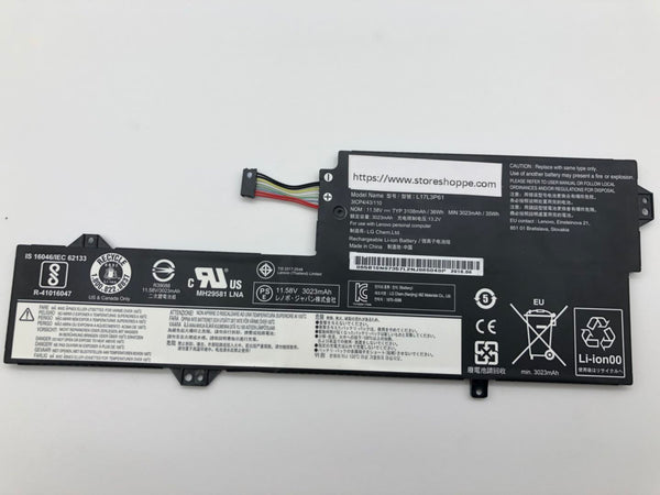 Lenovo L17C3P61 L17L3P61 L17M3P61 7000-13 laptop battery