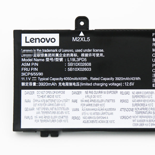 Lenovo L19D3PD5 L19C3PD5 L19L3PD5 L19M3PD5 Battery