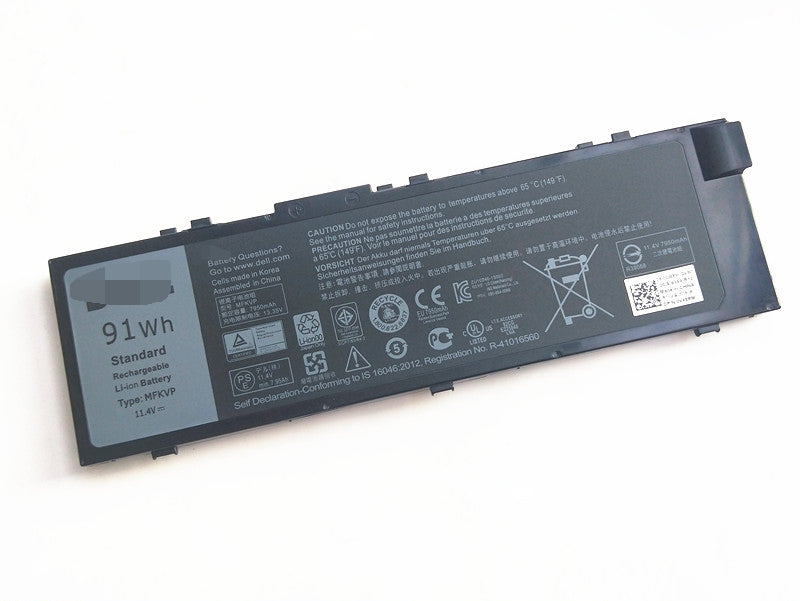MFKVP 91Wh Battery for Dell Precision 7510 7520 7710 M7510 - Store Shoppe