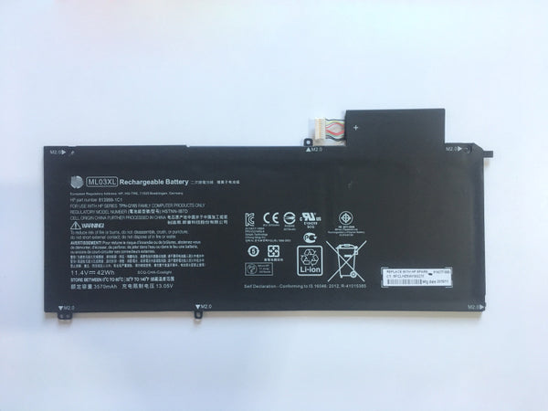 ML03XL HSTNN-IB7D battery for Hp Spectre X2 12-a001dx 12-a012nr