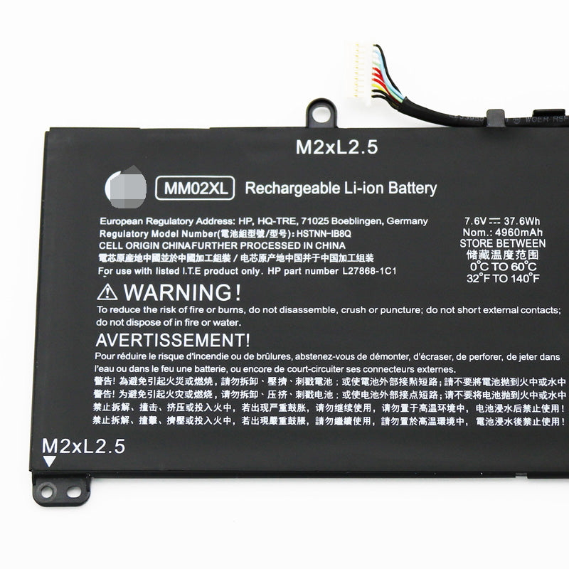 Hp MM02XL HSTNN-IB8Q L27868-1C1 Pavilion 13-an0053tu Battery - Store Shoppe