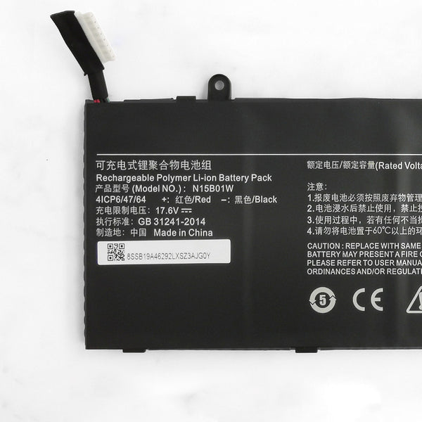 Replacement XiaoMi N15B01W MI Ruby 15.6 Laptop Battery