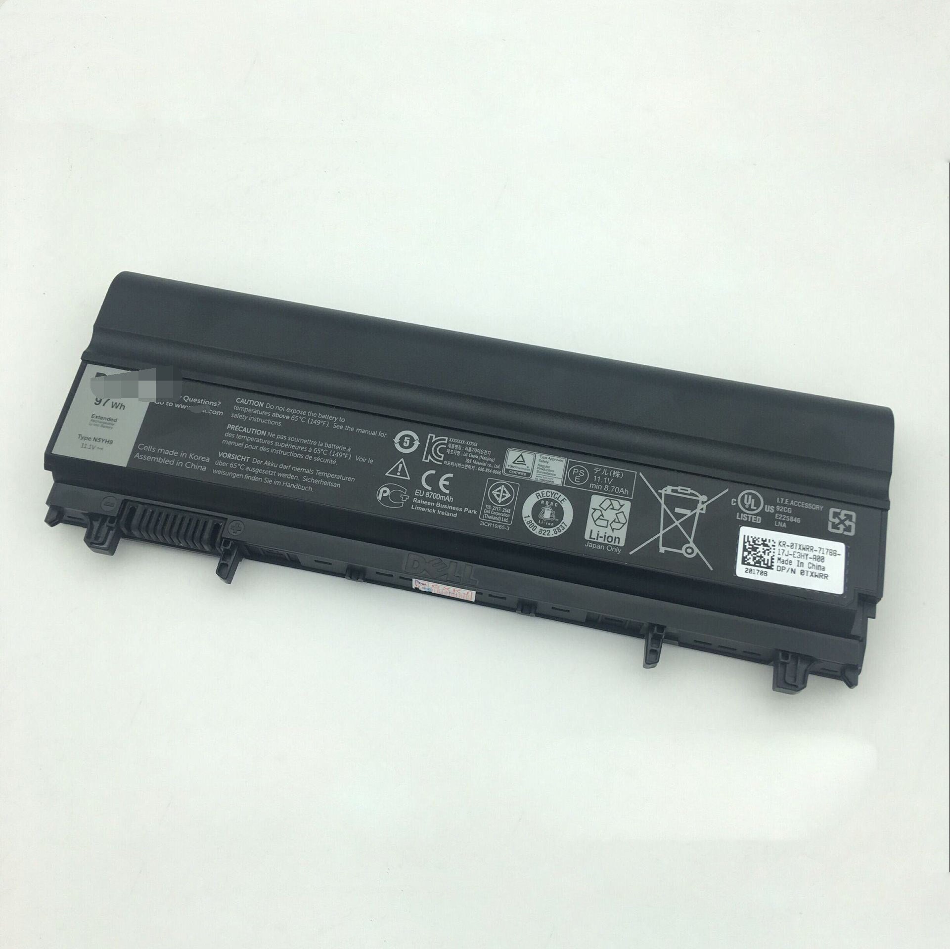 N5YH9 9 Cell 97Wh Battery For Dell VJXMC VVONF Latitude E5440 E5540 - Store Shoppe