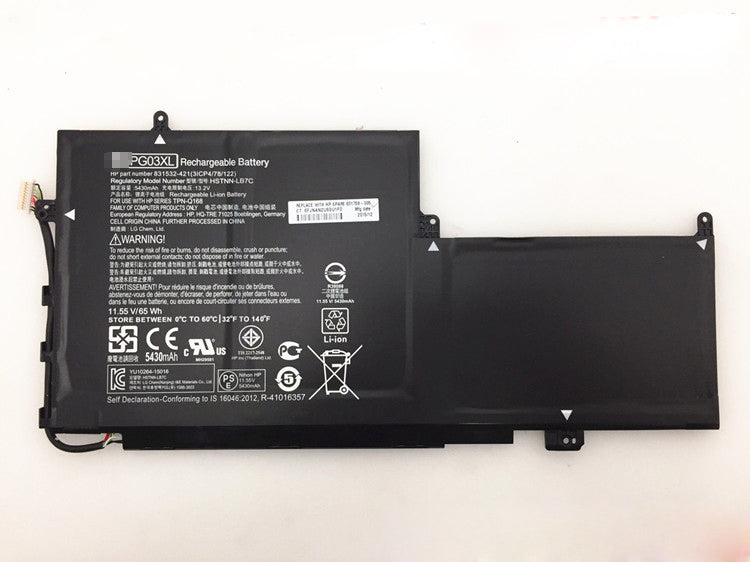 PG03XL Battery for Hp HSTNN-LB7C 831532-421 Spectre X360 15 ap011dx - Store Shoppe