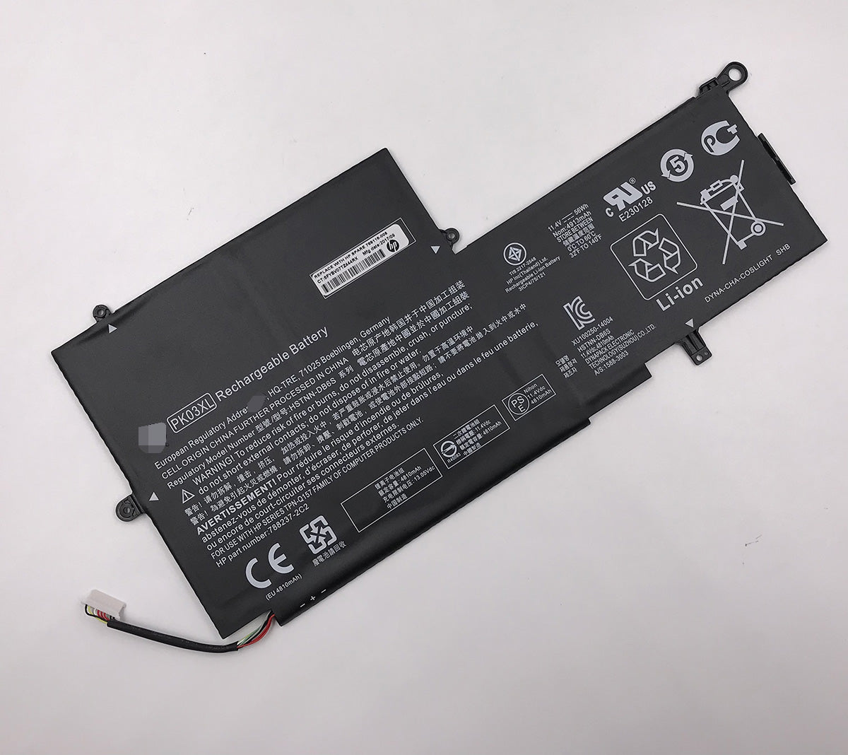 PK03XL HSTNN-DB6S 6789116-005 Battery for HP Spectre X360 Spectre 13