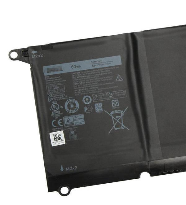PW23Y TP1GT RNP72 60Whr battery for Dell XPS 13 9360 Series
