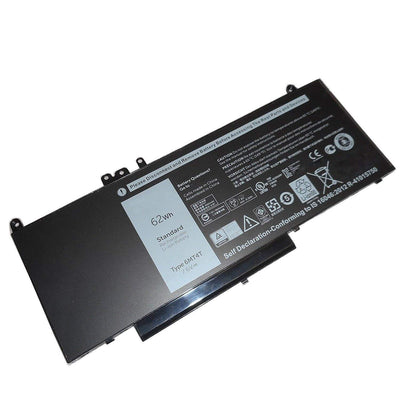 Batterie R0TMP 6MT4T 7,6 V 8 260 mAh 62 Wh pour Dell Latitude E5450 E5550