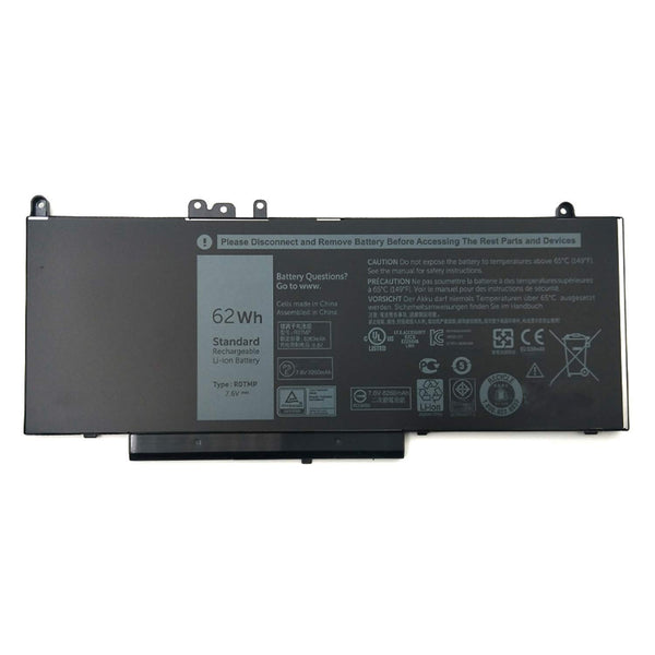 R0TMP 6MT4T 7.6V 8260mAh 62Wh Battery for Dell Latitude E5450 E5550