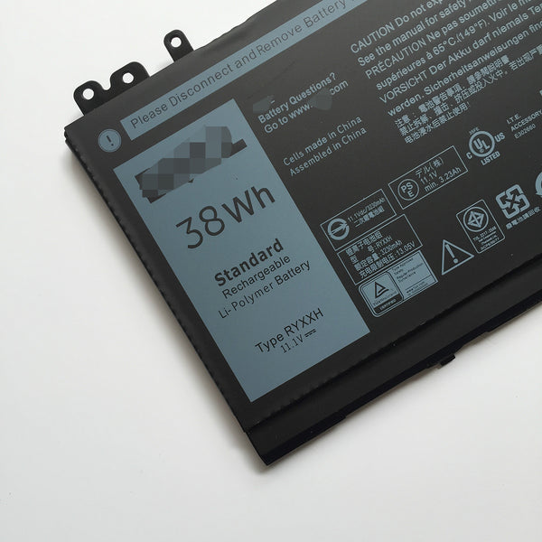 RYXXH 38Wh Battery For Dell Latitude 12 E5250 E5250 E5450 E5550