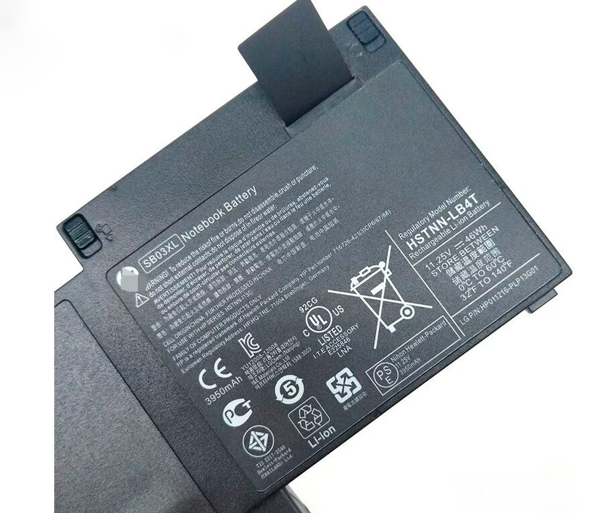 SB03XL HSTNN-LB4T Battery for Hp EliteBook 825 G2 720 G1 820 G1