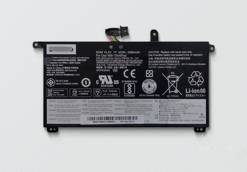 Lenovo SB10L84123 00UR892 00UR891 00UR890 SB10L84122 battery - Store Shoppe