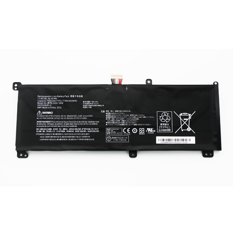 Hasee SQU-1609 SQU-1611 SQU-1710 SQU-1714 Battery - Store Shoppe