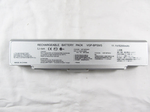 Sony VGP-BPS9 VGP-BPS10 VGP-BPS9A VGN-SZ VGN-CR VGN-AR VGN-NR Battery