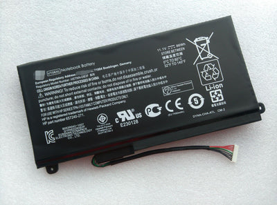 VT06XL 86Wh Akku für Hp Envy 17-3000 Serie HSTNN-DB3F 657240-271